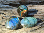 Polished Mini Labradorite Galets x 46 From Madagascar - Toprock Gemstones and Minerals 