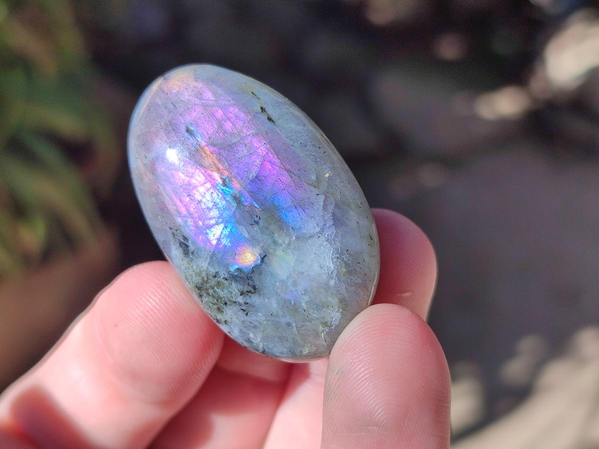 Polished Mini Labradorite Galets x 46 From Madagascar - Toprock Gemstones and Minerals 