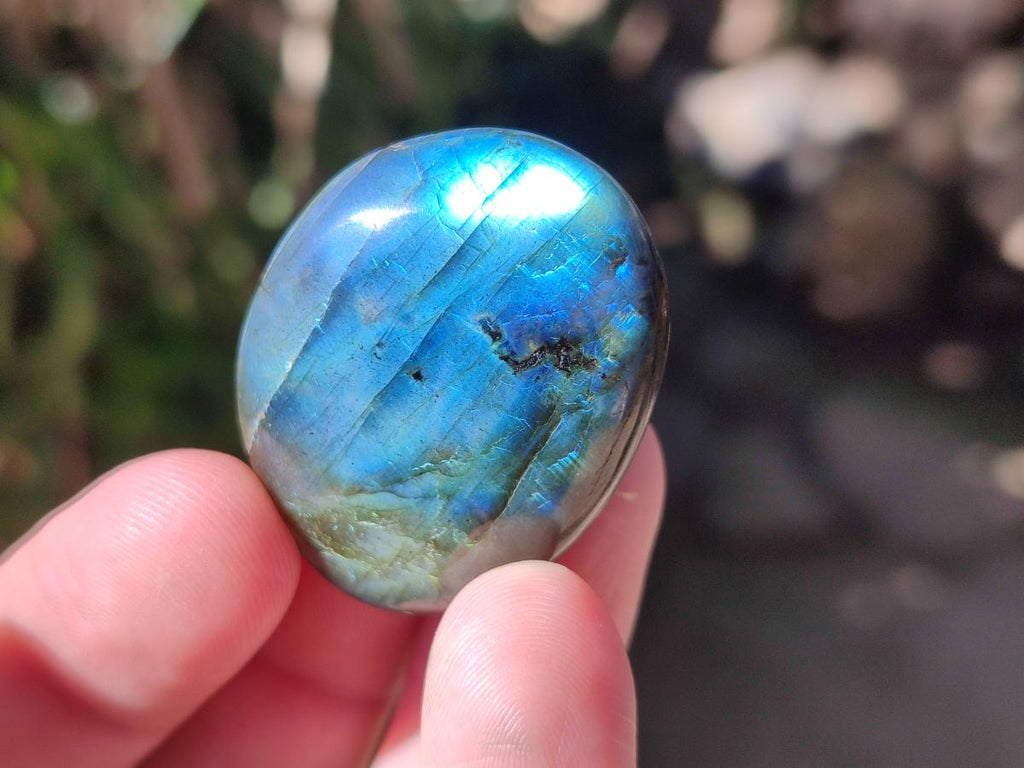 Polished Mini Labradorite Galets x 46 From Madagascar - Toprock Gemstones and Minerals 