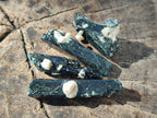 Natural Aegirine Crystals x 70 From Zomba, Malawi - Toprock Gemstones and Minerals 
