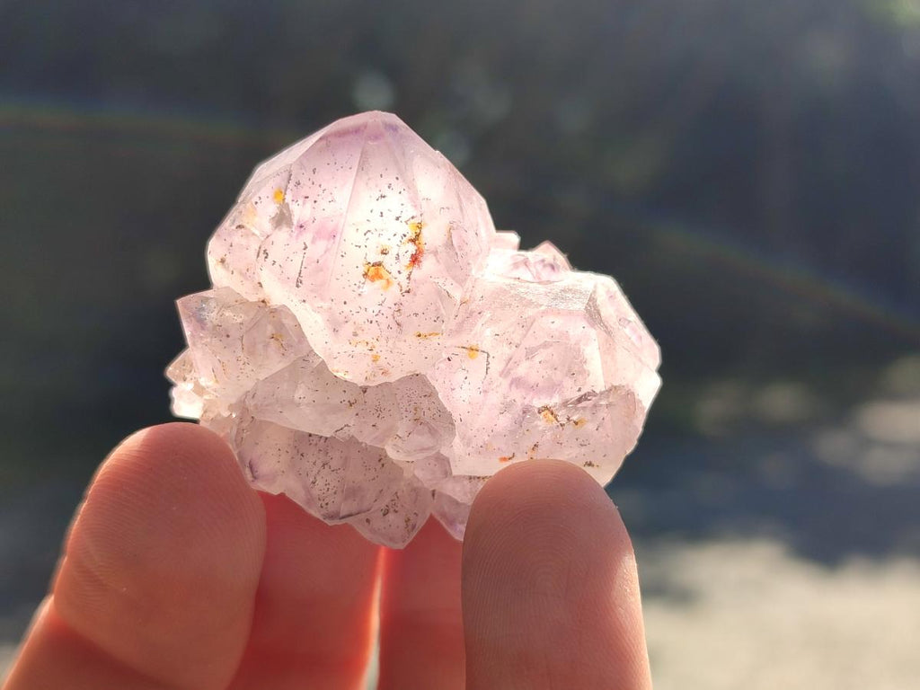 Natural Sunburst Spirit Amethyst Single Crystals x 20 From Boekenhouthoek, South Africa - Toprock Gemstones and Minerals 