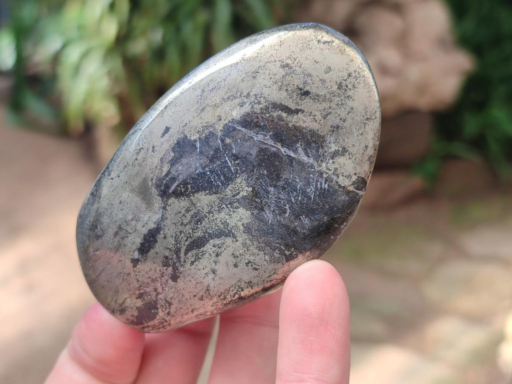 Polished Basalt Pharaoh Stone Free Forms x 12 From Iron Duke Mine, Zimbabwe - Toprock Gemstones and Minerals 