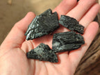 Natural Schorl Black Tourmaline Specimens x 32 From Erongo, Namibia - Toprock Gemstones and Minerals 