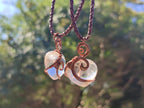 Hand Made Mixed Stone Copper Wire Wrapped Pendants x 6 From South Africa - Toprock Gemstones and Minerals 