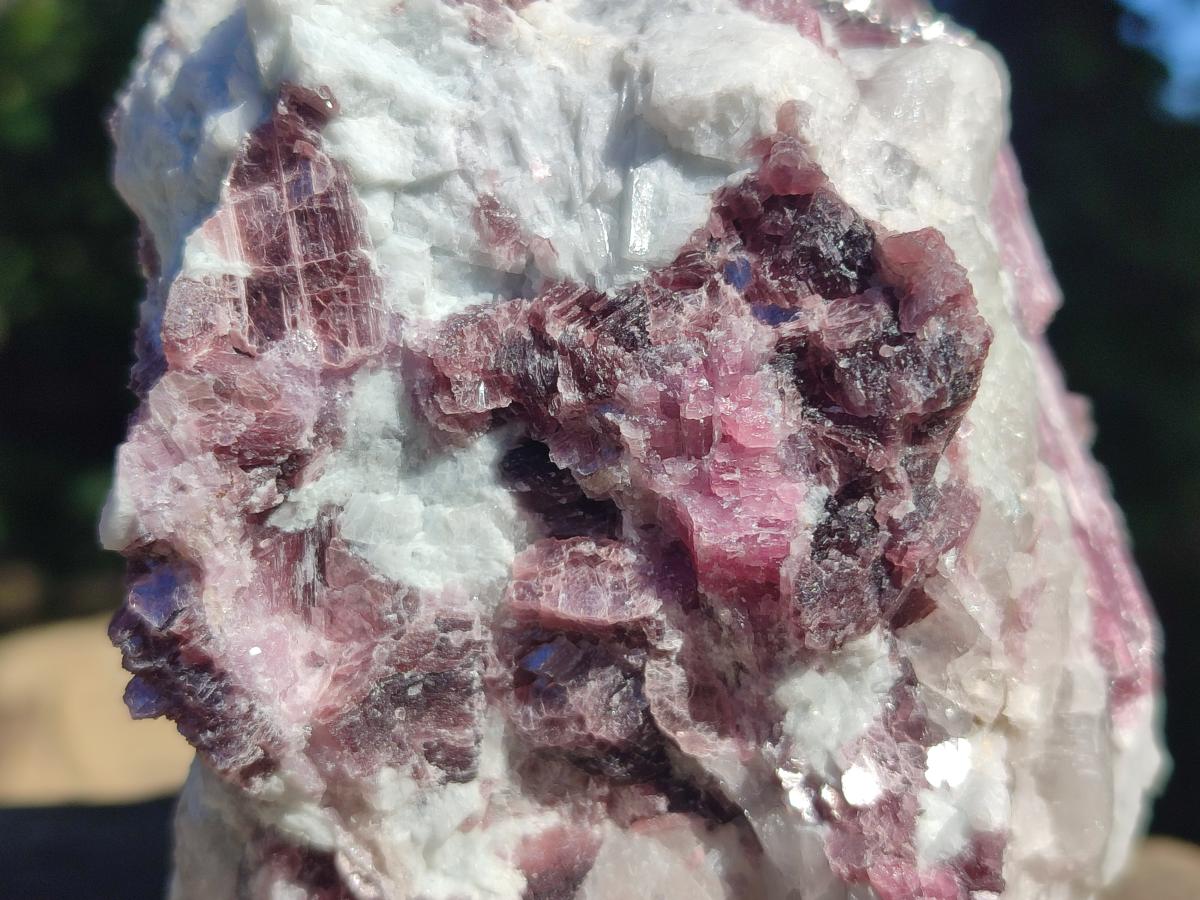 Natural Pink Rubellite Tourmaline Specimens x 2 From Karibib, Namibia - Toprock Gemstones and Minerals 