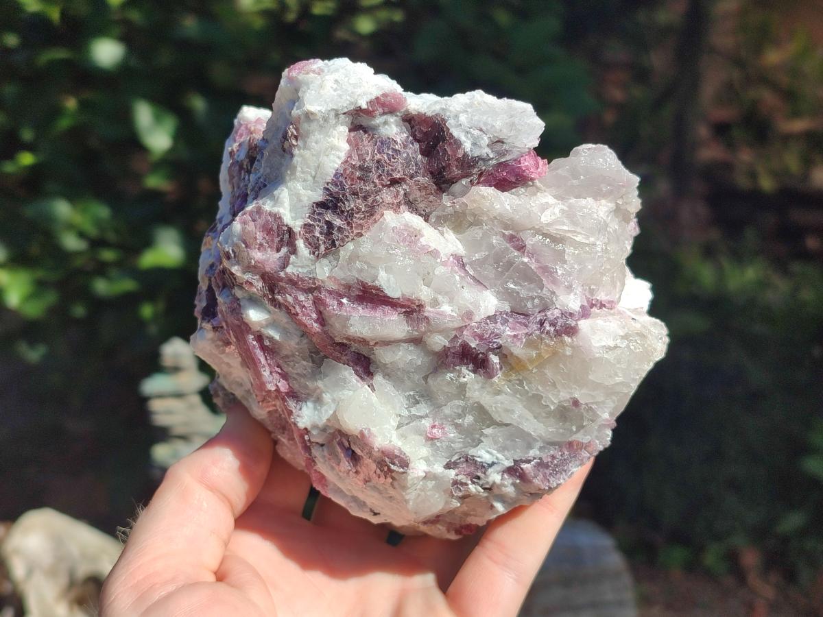 Natural Pink Rubellite Tourmaline Specimens x 2 From Karibib, Namibia - Toprock Gemstones and Minerals 