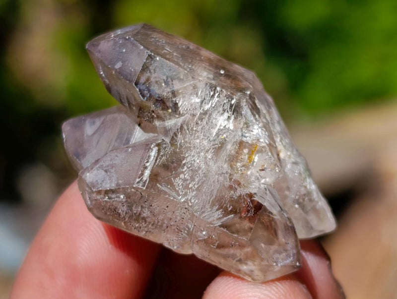 Natural Smokey Window Quartz Crystals x 70 From Brandberg, Namibia - Toprock Gemstones and Minerals 