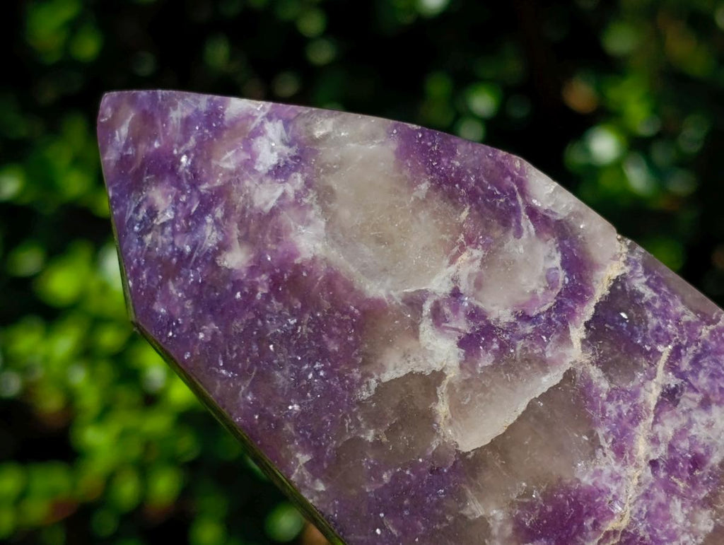 Polished Large Lepidolite Display Crystal x 1 From Ambatondrazaka, Madagascar - Toprock Gemstones and Minerals 