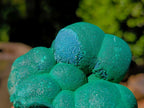 Natural Botryoidal Malachite Specimens x 12 From Congo - Toprock Gemstones and Minerals 