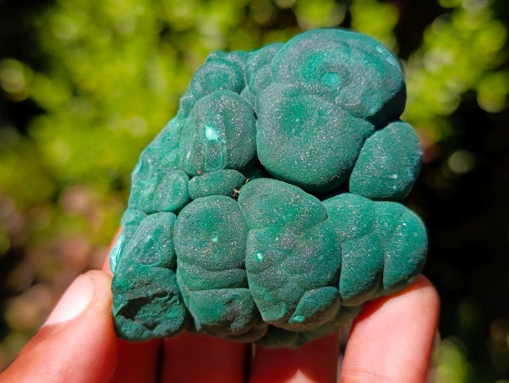 Natural Botryoidal Malachite Specimens x 12 From Congo - Toprock Gemstones and Minerals 