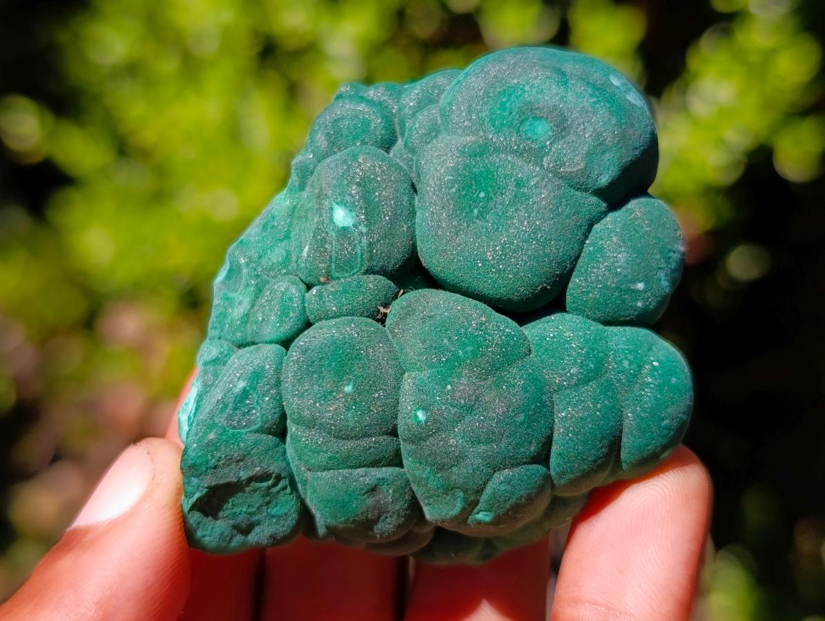 Natural Botryoidal Malachite Specimens x 12 From Congo - Toprock Gemstones and Minerals 