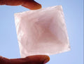 Polished Gemmy Rose Quartz Pyramids x 6 From Madagascar - Toprock Gemstones and Minerals 