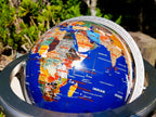 Polished XL Lapis Lazuli World Globe x 1 From China - Toprock Gemstones and Minerals 