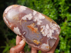 Polished Flower Agate Standing Display Pieces x 2 From Antsahalova, Madagascar - Toprock Gemstones and Minerals 