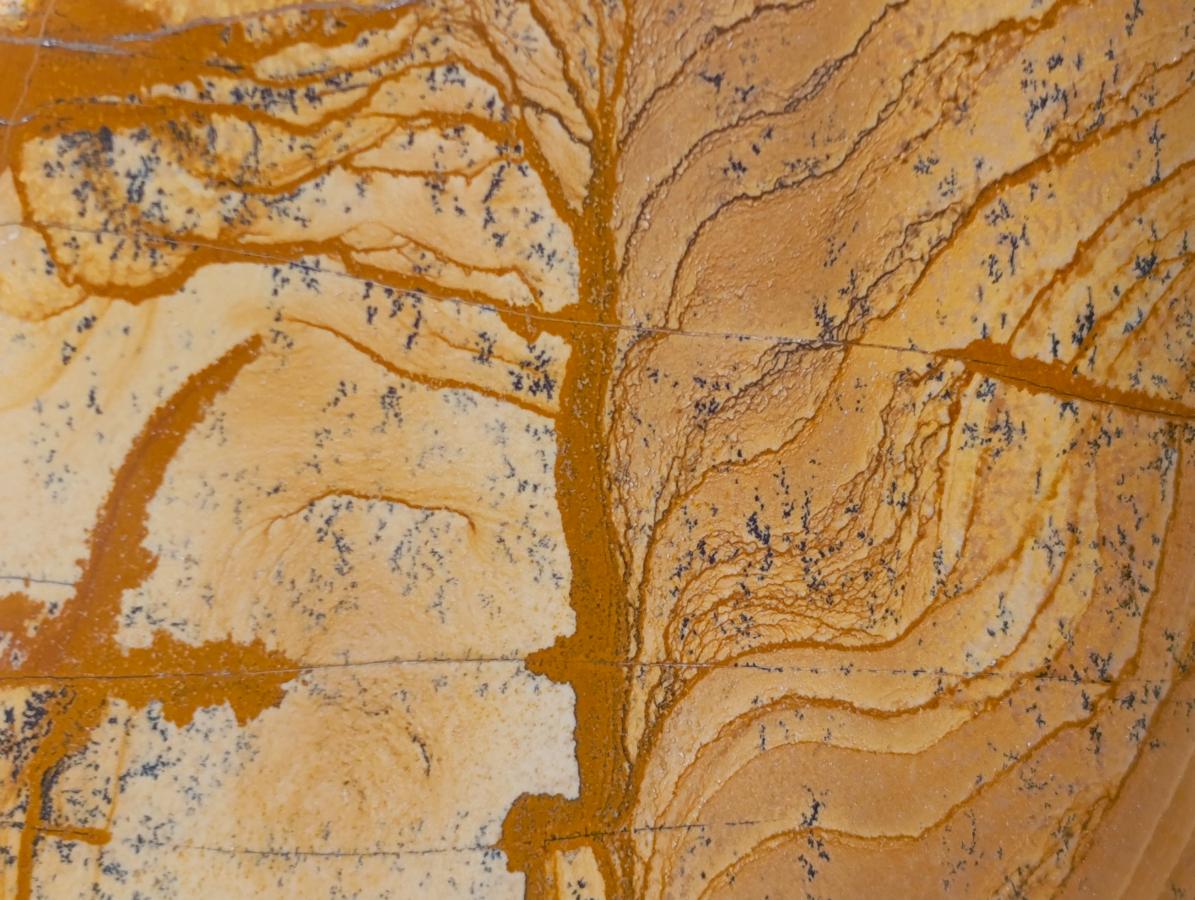 Polished Picture Stone Jasper Standing Display Pieces x 2 From Ais-Ais, Namibia - Toprock Gemstones and Minerals 