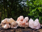 Natural Mix of Spirit Quartz Clusters x 12 From Boekenhouthoek, South Africa - Toprock Gemstones and Minerals 