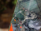 Polished Bloodstone Standing Free Forms x 2 From Swaziland - Toprock Gemstones and Minerals 