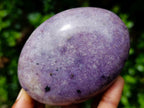 Polished Lepidolite Palm Stones x 12 From Zimbabwe - Toprock Gemstones and Minerals 