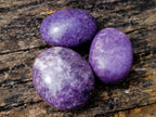Polished Lepidolite Palm Stones x 12 From Zimbabwe - Toprock Gemstones and Minerals 