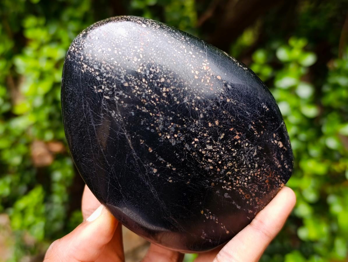 Polished Black Tourmaline Standing Display Pieces x 2 From Madagascar - Toprock Gemstones and Minerals 