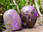 Polished Stichtite Standing Display Pieces x 3 From Barberton, South Africa - Toprock Gemstones and Minerals 