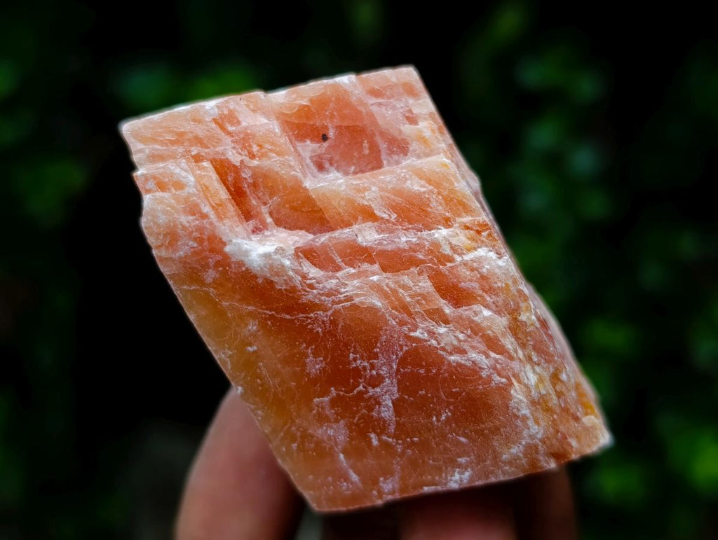 Natural Rhombohedral Sunset Orange Calcite Specimens x 35 From Spitzkop, Namibia - Toprock Gemstones and Minerals 