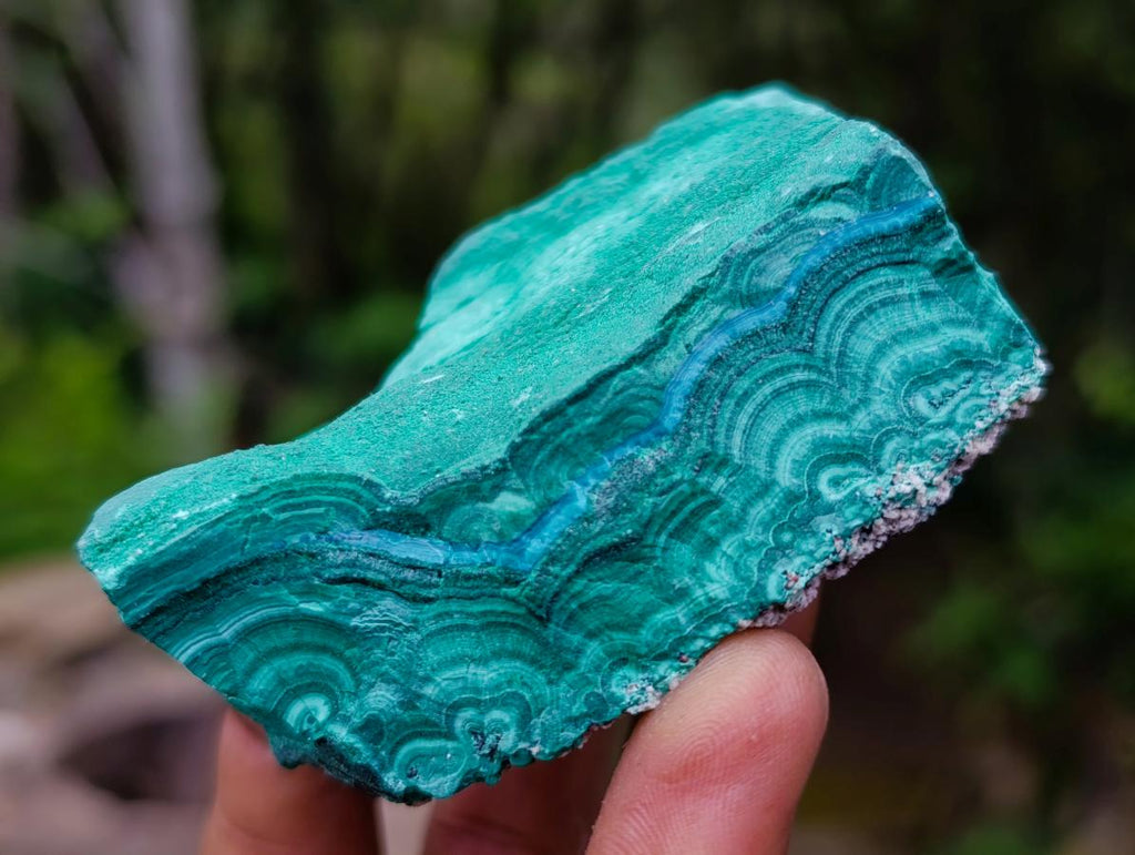 Natural Botryoidal Malachite Specimens x 6 From Congo - Toprock Gemstones and Minerals 