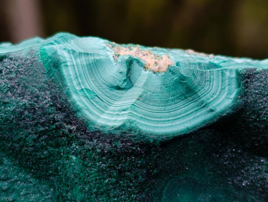 Natural Botryoidal Malachite Specimens x 6 From Congo - Toprock Gemstones and Minerals 