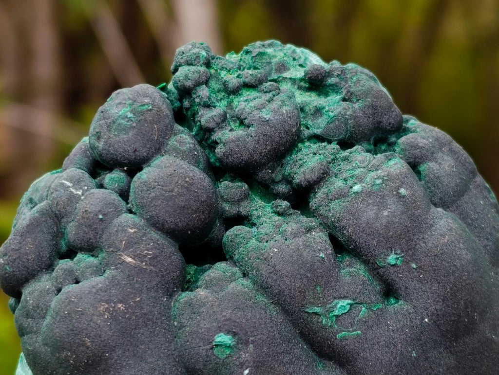 Natural Botryoidal Malachite Specimens x 6 From Congo - Toprock Gemstones and Minerals 