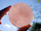 Polished Gemmy Star Rose Quartz Spheres x 2 From Madagascar - Toprock Gemstones and Minerals 