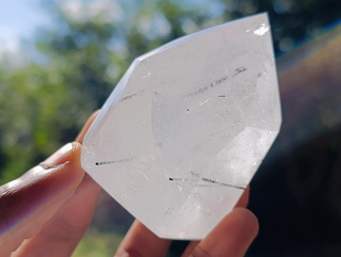 Polished Mix of Quartz Crystals x 6 From Madagascar