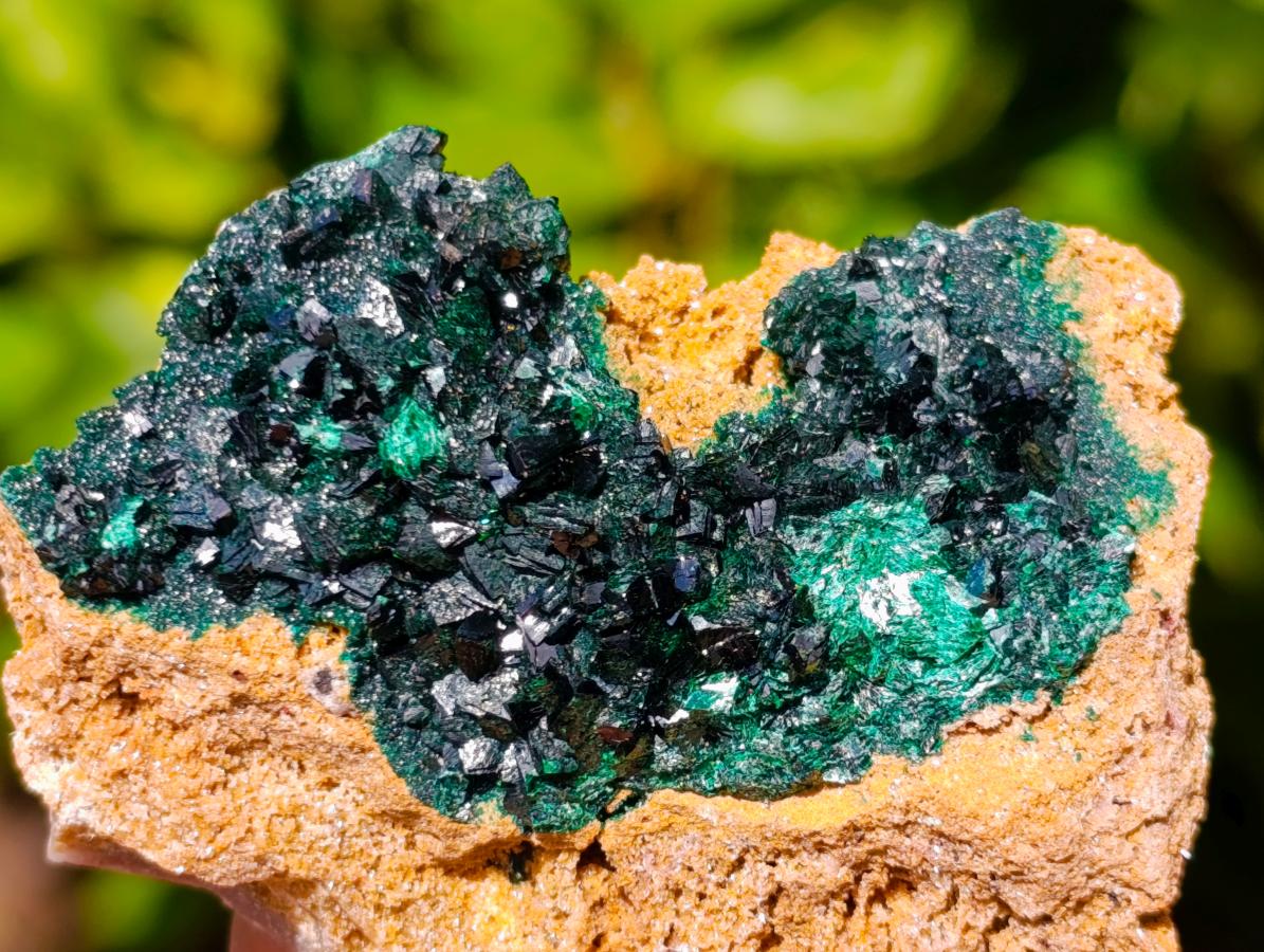 Natural Crystalline Malachite Specimens x 6 From Tenke Fungurume, Congo - Toprock Gemstones and Minerals 