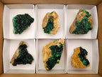 Natural Crystalline Malachite Specimens x 6 From Tenke Fungurume, Congo - Toprock Gemstones and Minerals 