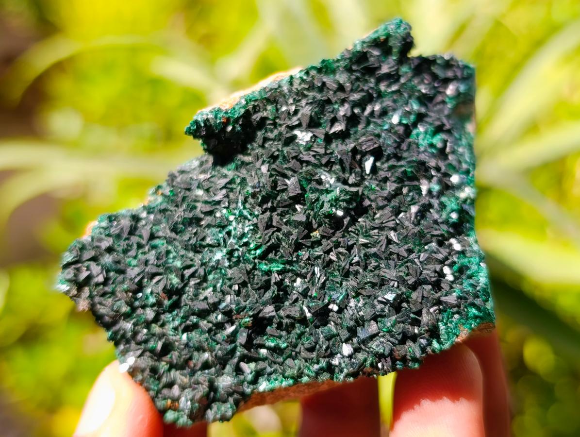 Natural Crystalline Malachite Specimens x 6 From Tenke Fungurume, Congo - Toprock Gemstones and Minerals 