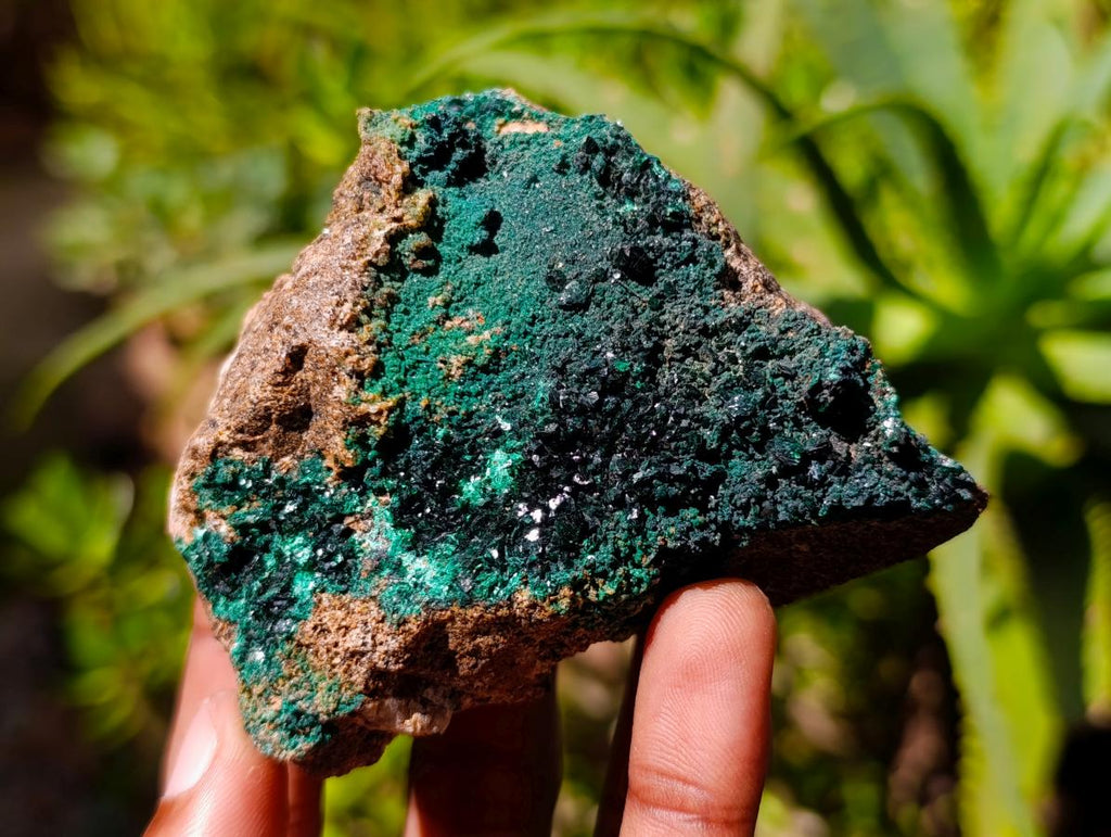 Natural Crystalline Malachite Specimens x 6 From Tenke Fungurume, Congo - Toprock Gemstones and Minerals 