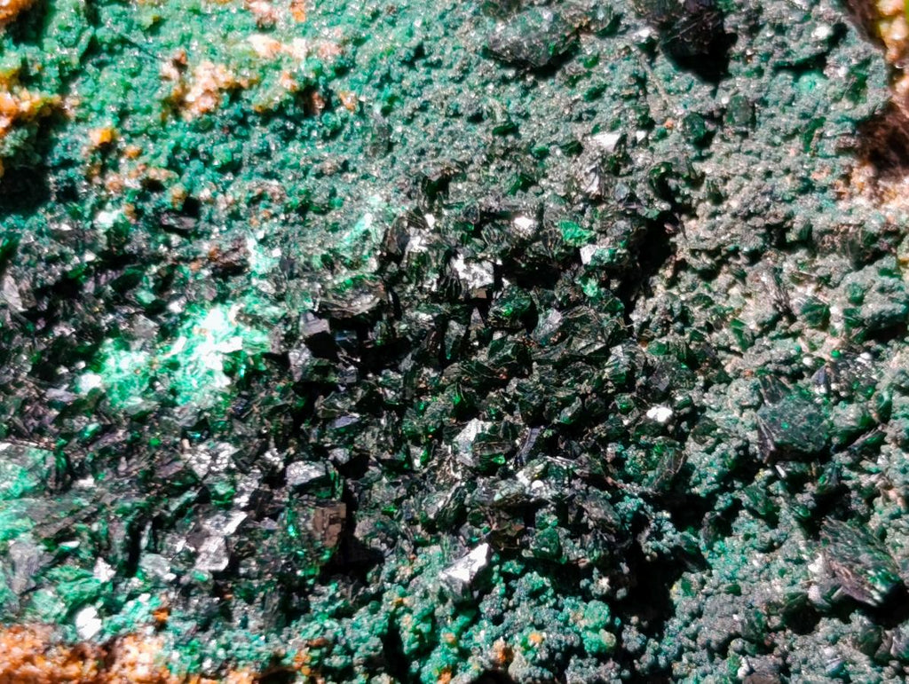 Natural Crystalline Malachite Specimens x 6 From Tenke Fungurume, Congo - Toprock Gemstones and Minerals 