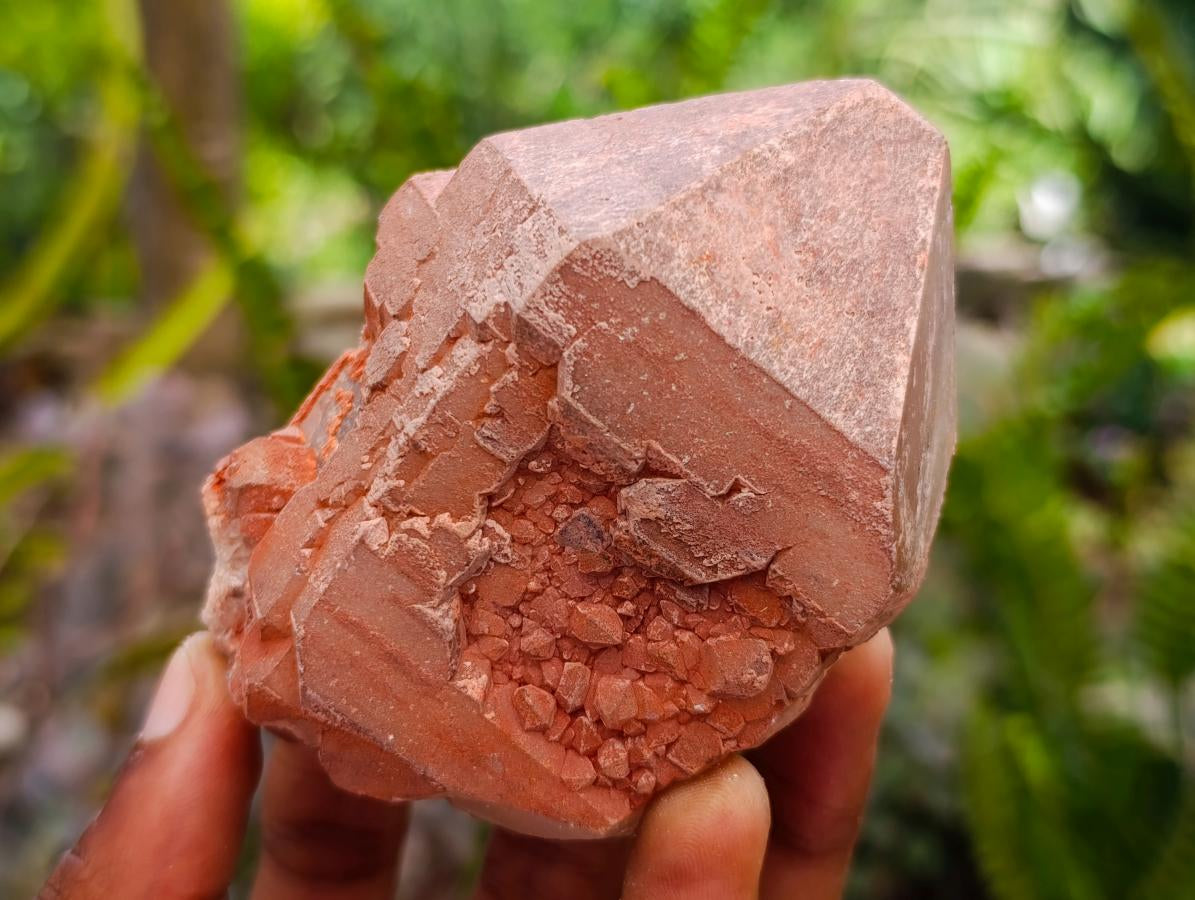 Natural Smokey Hematoid Phantom Quartz Crystals and Clusters x 12 From Madagascar - Toprock Gemstones and Minerals 