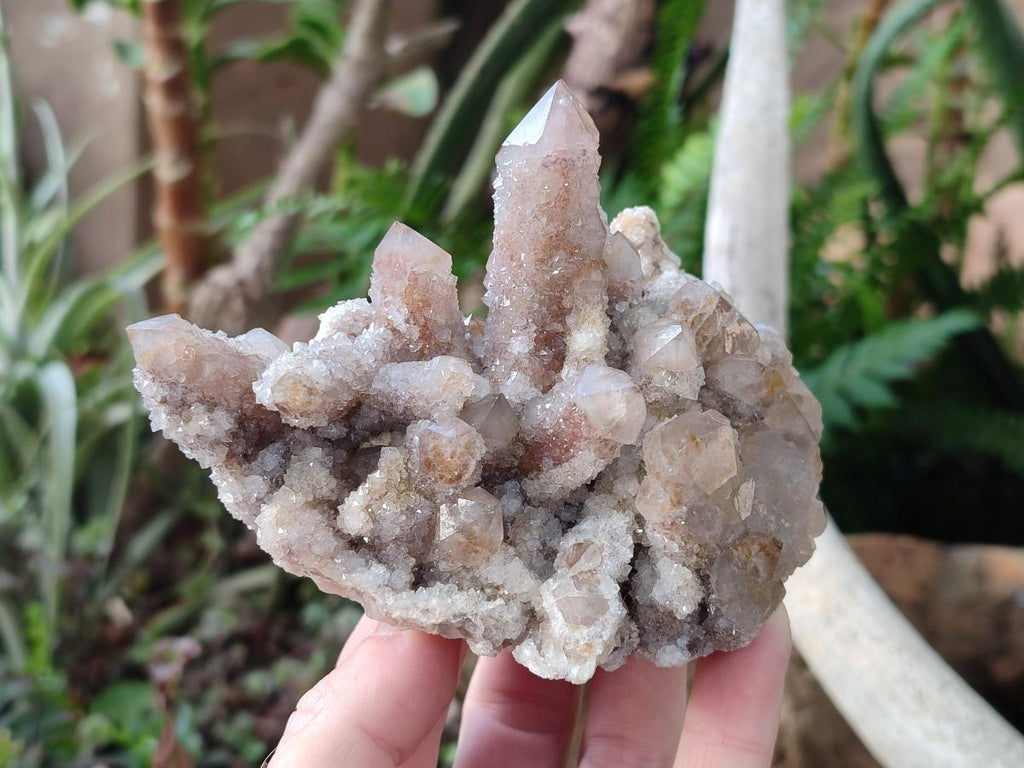 Natural Limonite Fairy Spirit Quartz Clusters with Inclusions  x 4 From Boekenhouthoek, South Africa - Toprock Gemstones and Minerals 