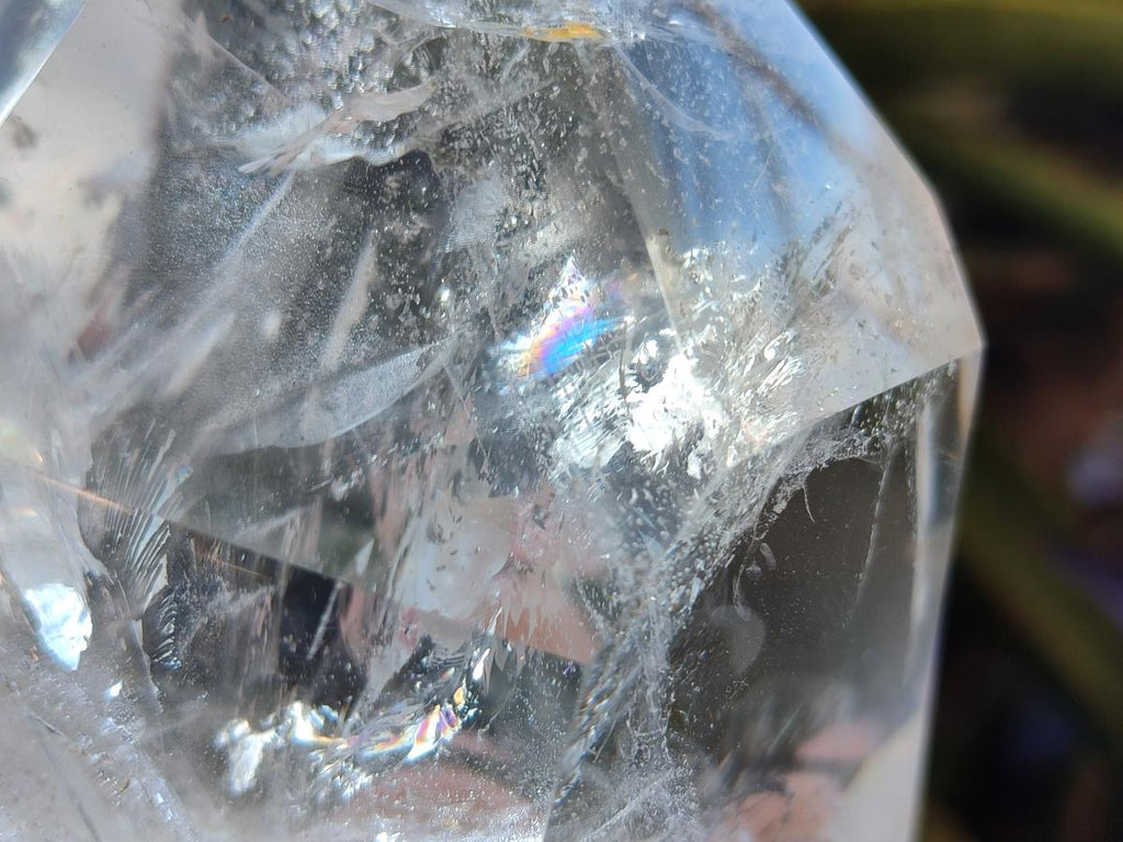 Polished Clear Quartz Display Crystals x 2 From Madagascar - Toprock Gemstones and Minerals 
