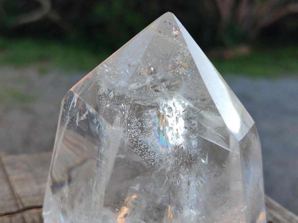 Polished Clear Quartz Display Crystals x 2 From Madagascar - Toprock Gemstones and Minerals 