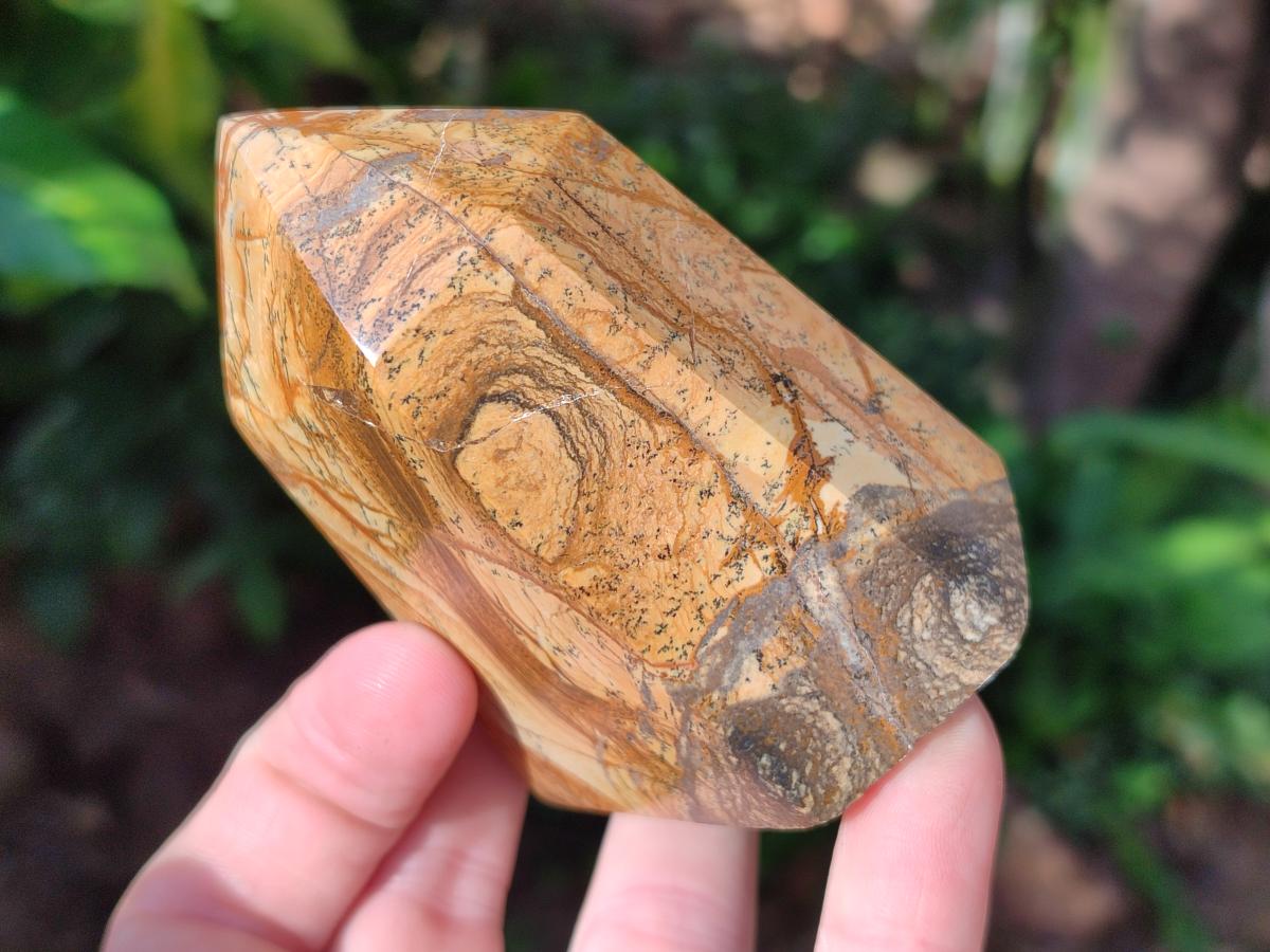 Polished Picture Stone Jasper Display Crystals x 3 From Ais-Ais, Namibia - Toprock Gemstones and Minerals 