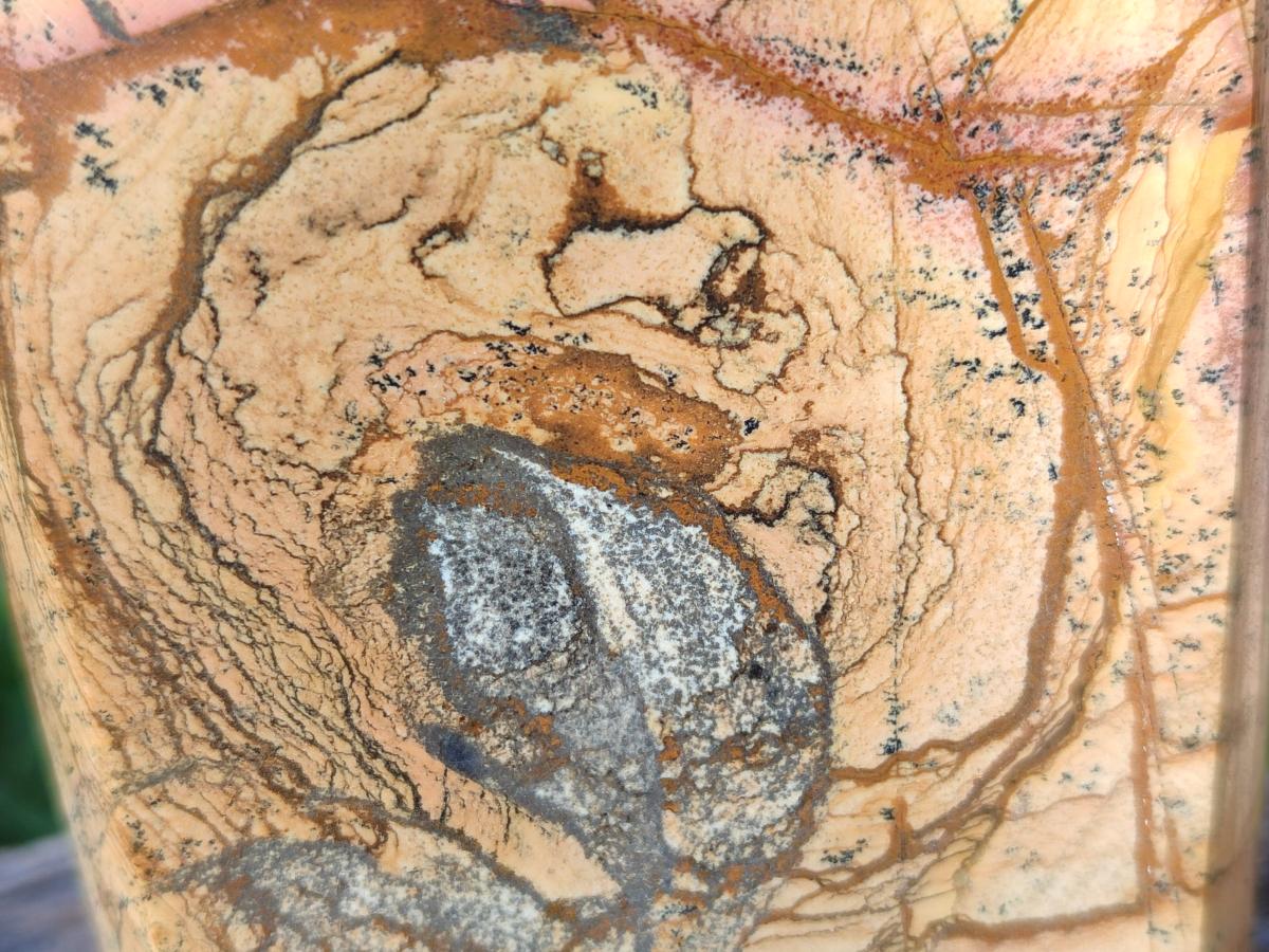 Polished Picture Stone Jasper Display Crystals x 3 From Ais-Ais, Namibia - Toprock Gemstones and Minerals 
