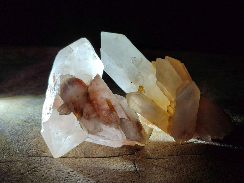 Natural Malagasy Quartz Clusters x 14 From Madagascar - Toprock Gemstones and Minerals 