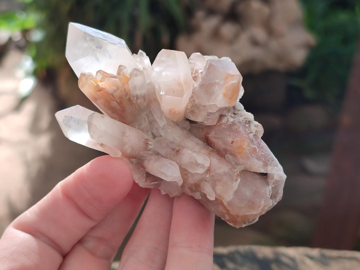 Natural Malagasy Quartz Clusters x 14 From Madagascar - Toprock Gemstones and Minerals 