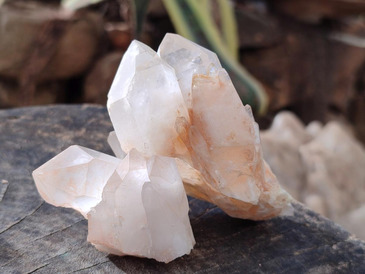 Natural Malagasy Quartz Clusters x 14 From Madagascar - Toprock Gemstones and Minerals 
