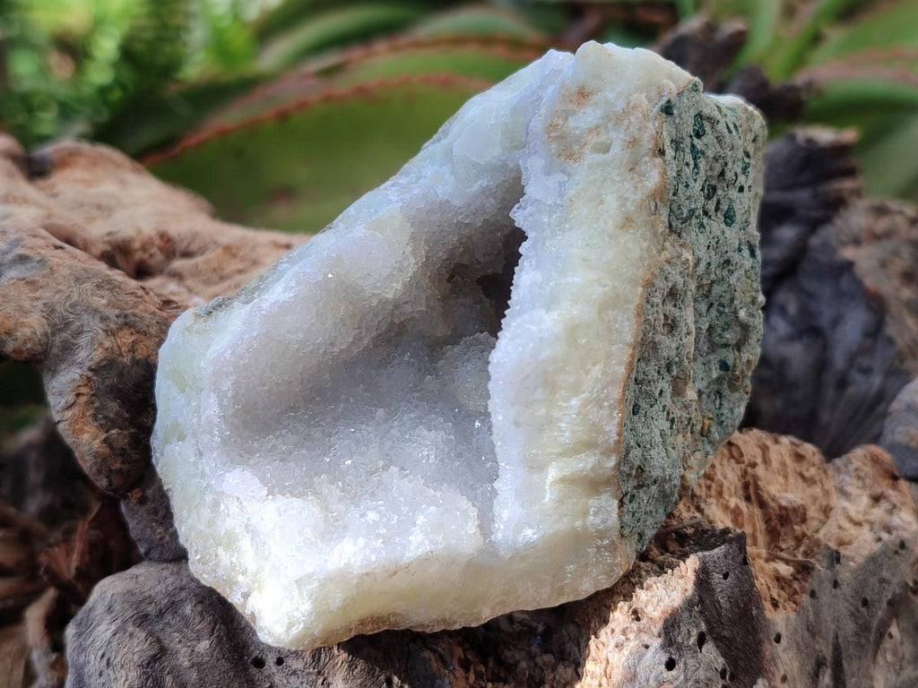 Natural Blue Lace Agate Geode Specimens x 12 From Nsanje, Malawi - Toprock Gemstones and Minerals 