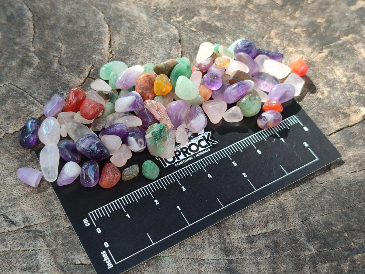Polished Mix of Tumbled Stone Bags of 1kg Lots x 6 From Southern Africa - Toprock Gemstones and Minerals 