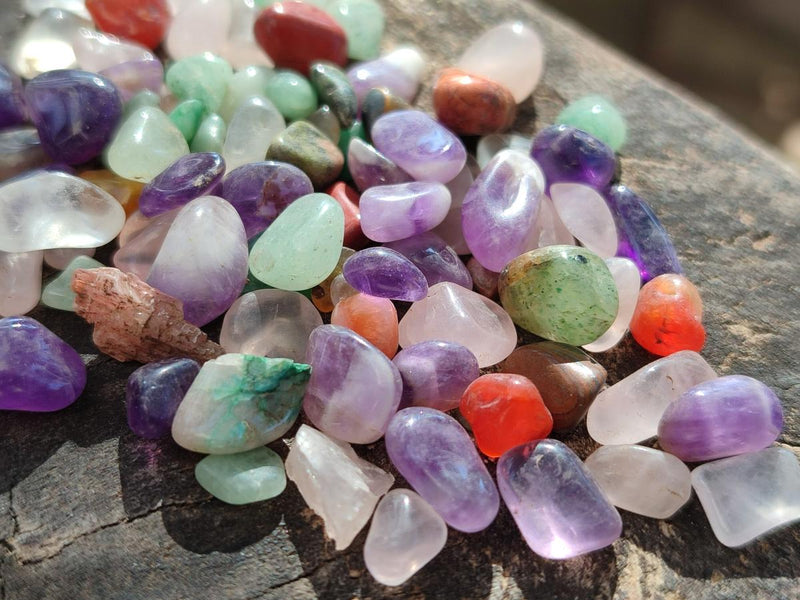 Polished Mix of Tumbled Stone Bags of 1kg Lots x 6 From Southern Africa - Toprock Gemstones and Minerals 