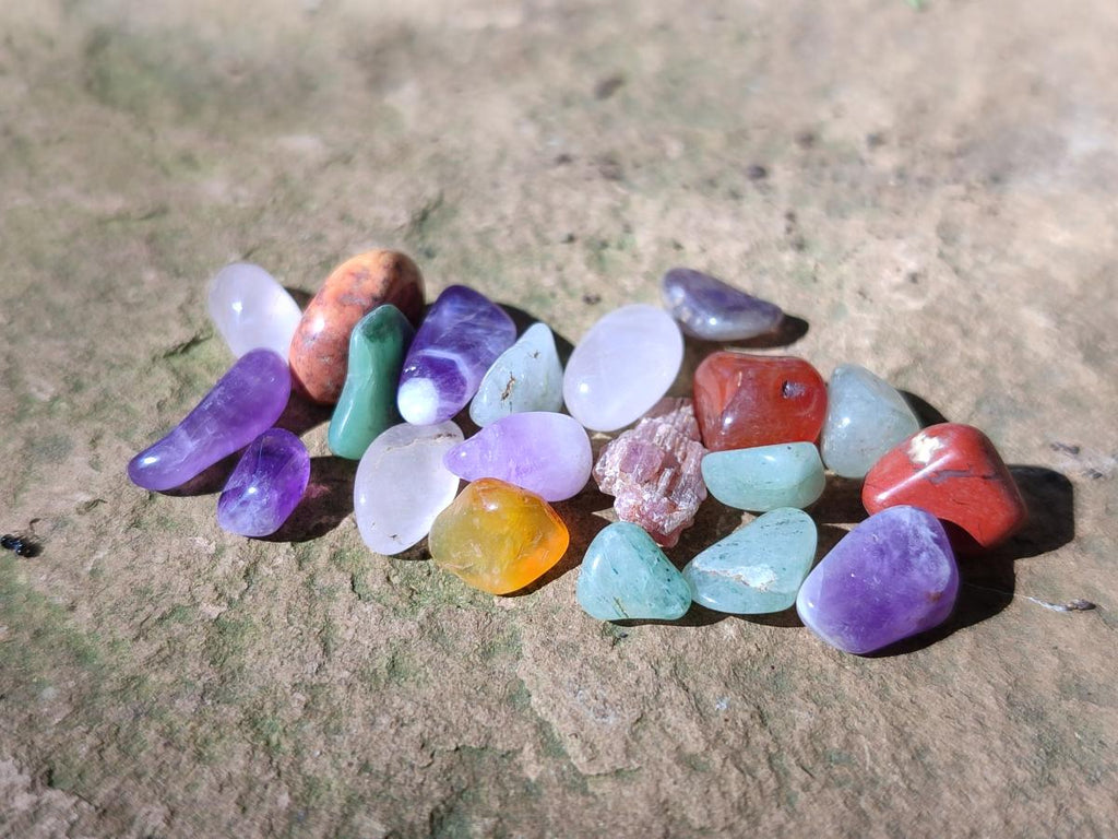 Polished Mix of Tumbled Stone Bags of 1kg Lots x 6 From Southern Africa - Toprock Gemstones and Minerals 