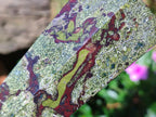 Polished Bastite Dragonsblood Stone Display Crystals x 3 From Tshipise, South Africa - Toprock Gemstones and Minerals 